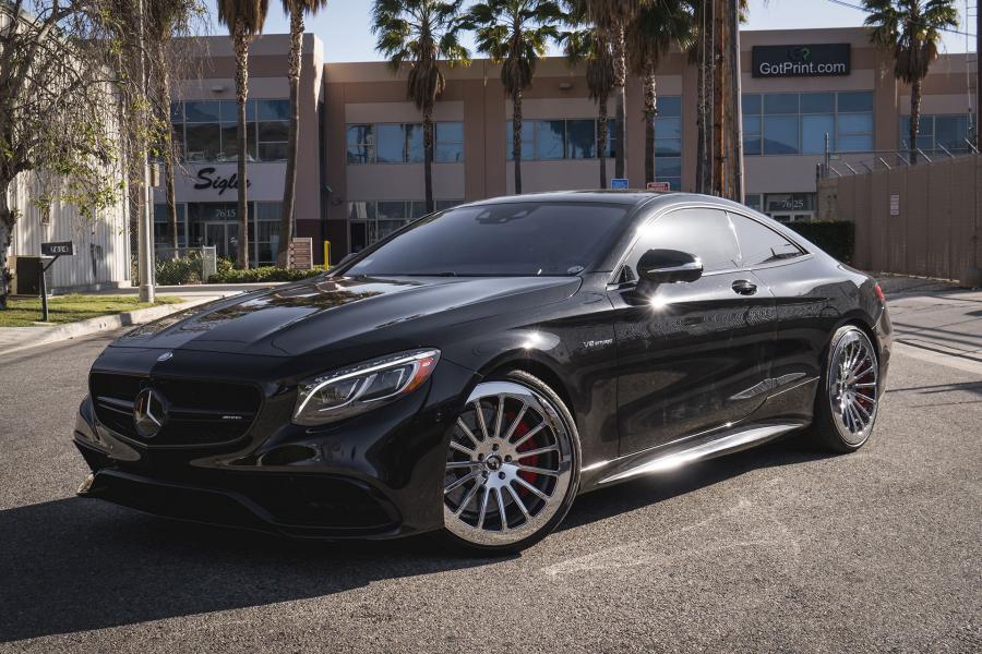 Mercedes-AMG S63 Coupe on Forgiato Wheels (FOH 15) '2018